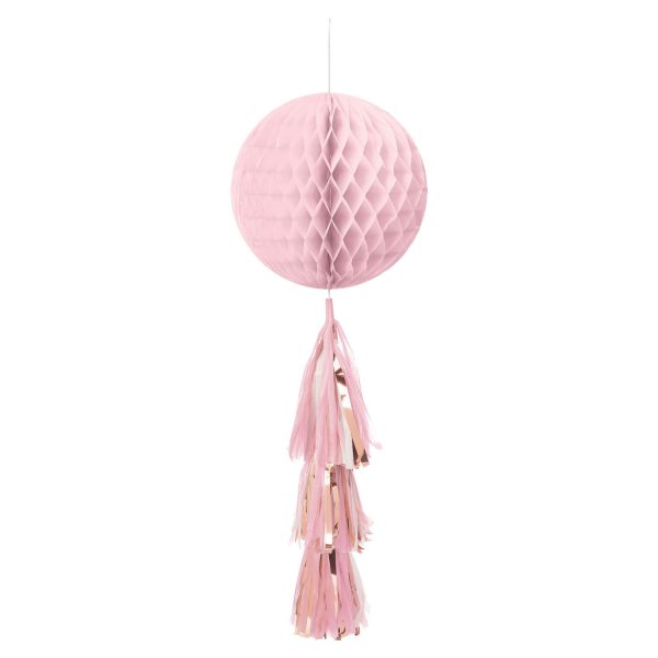 Διακοσμητικό οροφής Κυψέλη με ουρά Rosegold 71.1cm