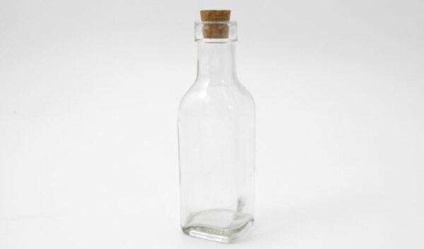 ΜΠΟΥΚΑΛΑΚΙ ΤΕΤΡΑΓΩΝΟ ΦΕΛΛΟΣ 220ml 15.7x4.9cm 05030631