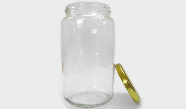ΒΑΖΟ 1000ml ΜΕ ΧΡΥΣΟ ΚΑΠΑΚΙ 8x18.5cm 0503106