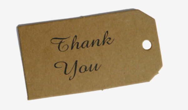 ΚΑΡΤΑ THANK YOU 65x35mm 0519281