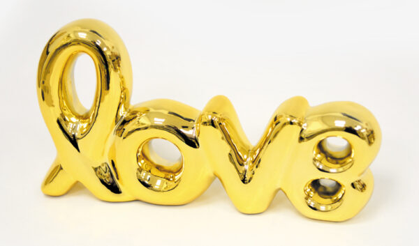 ΚΕΡΑΜΙΚΟ ΧΡΥΣΟ LOVE 24x13.5cm FH-220511 0621410
