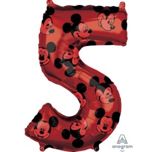 26″ Μπαλόνι Mickey Mouse Αριθμός 5