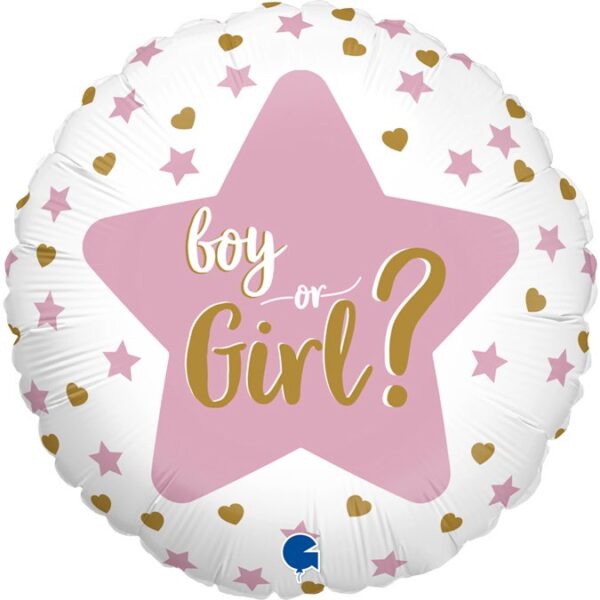 18" Μπαλόνι "Boy or Girl" Gender Reveal