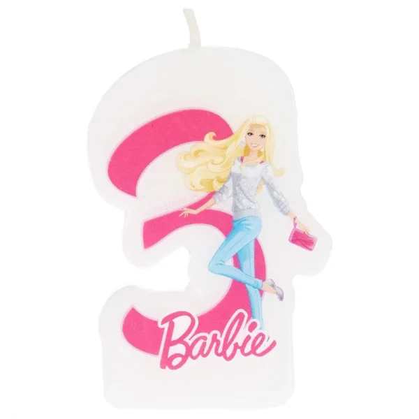 Κεράκι Barbie αριθμός 3