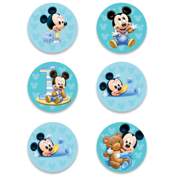 Κονκάρδες Baby Mickey (6 τεμ)