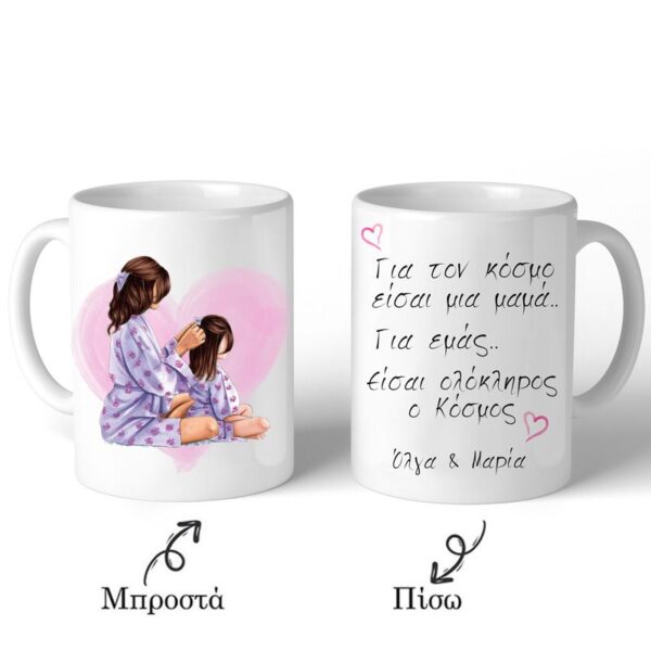 Κούπα για τη μαμά "Ο κόσμος μας"