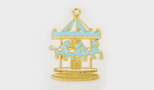 ΜΕΤΑΛΛΙΚΟ ΚΑΡΟΥΖΕΛ ΜΕ ΣΜΑΛΤΟ 5x7cm 0517875