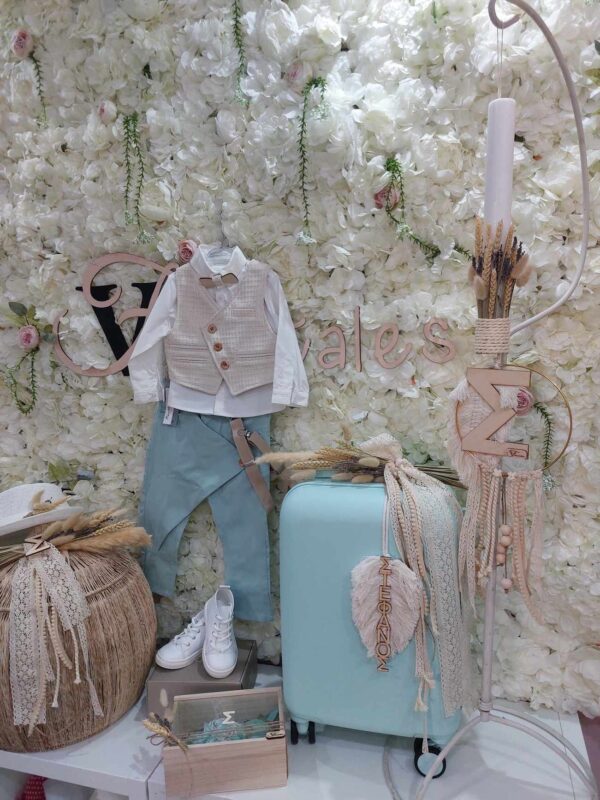 Βαπτιστικό πακέτο με θέμα Boho Style αγόρι vf2096 - Image 3